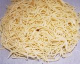 Foto del paso 1 de la receta Pizza con base de espaguetis crujientes