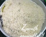 A picture of step 1 of Aloo Dum Biryani.