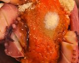 Hình bước làm 2 của món Bạch tuộc nướng sate