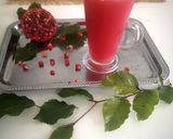 A picture of step 3 of Anar juice /Pomegranate juice.