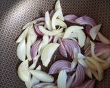 Foto del paso 3 de la receta: Verduras de estación con cerdo al vino y salsa de soja