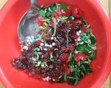 A picture of step 2 of Paan gulkand mukhwas.