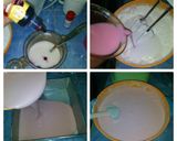 Foto langkah ke 4 dari resep Bolu Air Strawberry (1 Telur plus Maizena).
