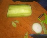A picture of step 1 of Ghiya Kaddu ki Sabji.