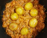 হায়দ্রাবাদি মটন কাচ্চি দম বিরিয়ানি (Hydrabadi kacchi dum biriyani recipe in Bengali) রেসিপি ধাপ - 4 ছবি