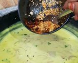 A picture of step 5 of Garlic Bajra Khadi 🥣💞😋.