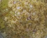 A picture of step 2 of Eggs in Tomato gravy.