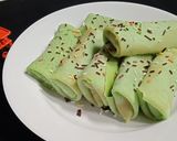 Foto langkah ke 3 dari resep Dadar gulung pisang meses.