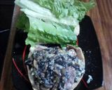 Foto del paso 4 de la receta: Sandwich de jamón, huevo y champiñones