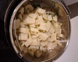 Une image de l'étape 1 de Blette au curry.
