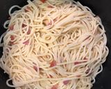 Spagetti Carbonara recept fázis 3 fotója