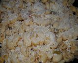 Foto del paso 4 de la receta: Fideos coditos en salsa con arvejas