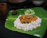 A picture of step 17 of Banana Spinach sambhar.