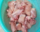 A picture of step 2 of Irani chicken karahi.