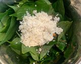 A picture of step 4 of Moms secret gandhali recipes.