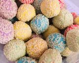 Foto langkah ke 7 dari resep Onde-onde pelangi mini.