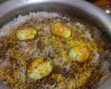 A picture of step 5 of Egg Biryani.