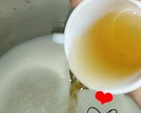 صورة لخطوة 2 من وصفة جبن موزاريلا صنع منزلي❤ بدون تكلفة بزاف بنين😋😋😋