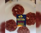 A picture of step 3 of Easy Homemade Beef Burger 🍔.