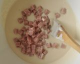 Une image de l'étape 2 de Cake jambon olives.