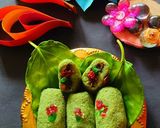 A picture of step 3 of Dates and paan rolls.