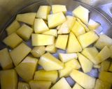 A picture of step 1 of Pumpkin kheer.