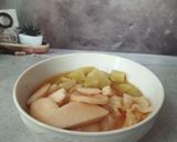 Foto langkah ke 5 dari resep Sayur Begar Rempesan Kerupuk.