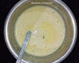 A picture of step 1 of Pithala and Bhakri.