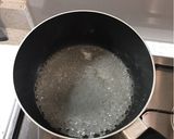 A picture of step 1 of Crème Caramel.