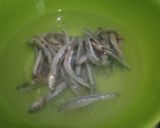 Foto langkah ke 1 dari resep Tumis Daun Singkong teri rebus.