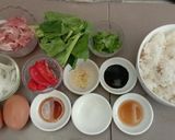รูปขั้นตอนการทำที่ 1 ของ ข้าวผัดซีอิ๊วดำ(ข้าวผัดโบราณ)