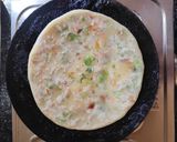 A picture of step 9 of Carrot-peas parantha.