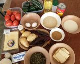 Foto del paso 1 de la receta: Rollos de chile relleno hojaldrado