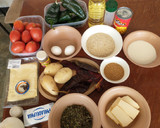 Foto del paso 1 de la receta: Rollos de chile relleno hojaldrado