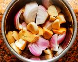 A picture of step 10 of Gatte ki Sabzi.