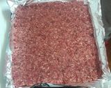 Foto del paso 2 de la receta: Pan de carne con jamón, queso y huevo
