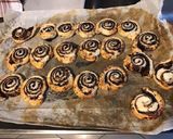 Une image de l'étape 9 de Feuilletés apéritif « escargots » à la tapenade noire, origan et parmesan.