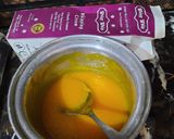 A picture of step 3 of Mango Cheese cake.
