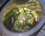 A picture of step 2 of Mysore Masala dosa.