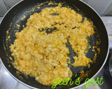 A picture of step 2 of Mango Kalakand with Split Milk.