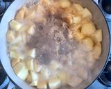 A picture of step 2 of Easy & Healthy Apple & Almond desert, #vegan #paleo #sugar-free #dairy-free #gluten-free #grain-free.