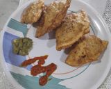 A picture of step 5 of Samosa.