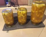 A picture of step 2 of California Farm Pickled Cauliflower Rosettes.