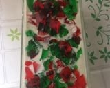 Foto del paso 2 de la receta: Gelatina Mosaico Noche Buena Fresa, Limón, tres Leche!!