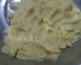 A picture of step 1 of Golden potato balls.