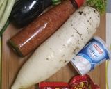 Gambar langkah 1 resipi Kkakdugi.