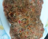 A picture of step 3 of Barly flour cheela/healthy and simple recipe with mint chattny.