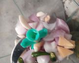 A picture of step 1 of Jhatpat Pavbhaji in Cooker.