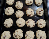 Foto del paso 4 de la receta: Galletitas de avena y banana con chips de chocolate