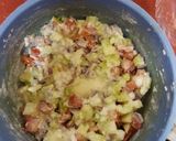 A picture of step 1 of Veg bread sandwich.